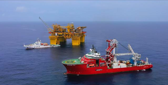 The daily output of the offshore natural gas production group around Hainan Island exceeds 20 million cubic meters